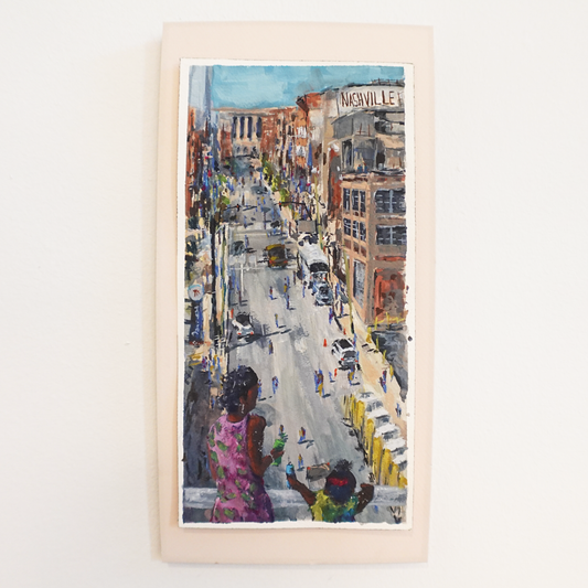 Kiara Plein Air Nashville Tennessee  Landscape Wall Art Painting - Original Artwork